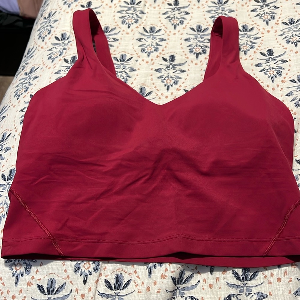Like New Lululemon Align Tank, Pomegranate size 8
